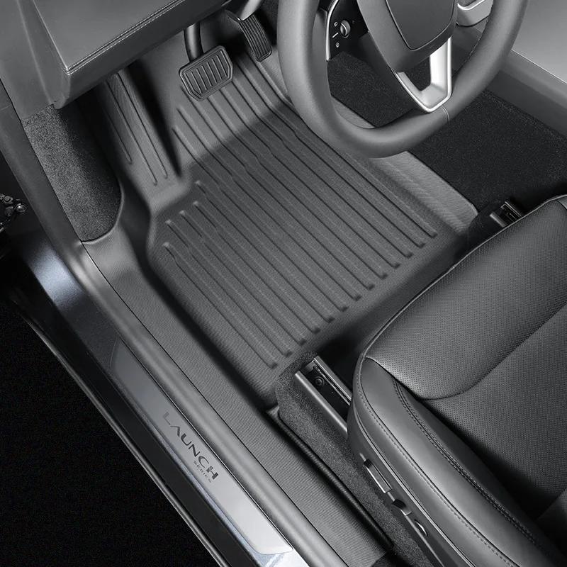 For Tesla Model Y Juniper 2025 Model 3 Highland 2025 Car Trunk Mat Luggage Mat TPE Waterproof Anti-Slip Set Floor Liner Mat