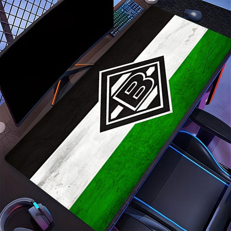 Borussia Mönchengladbach Print Mauspads, für Tastaturablage Laptop PC Matte für Büro Heimgebrauch, Schreibtischdekoration, Perfektes Geburtstagsgeschenk für Gamer