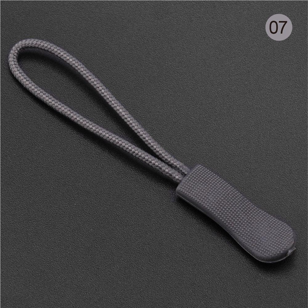 10Pcs Fixer Crafts Tag Apparel Sewing End Fit Zipper Buckle Zipper Puller Zipper Ropes Zip Cord