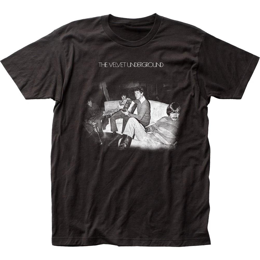 Velvet Underground Self-Titled Mens T Shirt Music Classic Concert Band Tee Black L