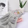 Hand towel household cute absorbent kitchen towel lazy rag wipe towel solid color children's hand