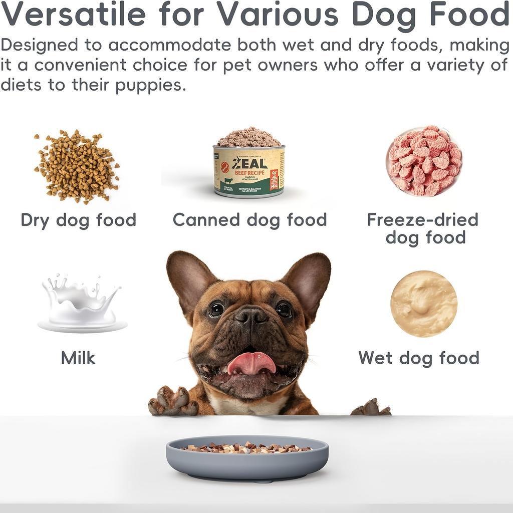 Silicone Pet Lick Mat with Suction Cups Slow Feeder Bowl for Dogs Cats Anxiety Relief Food Dispenser