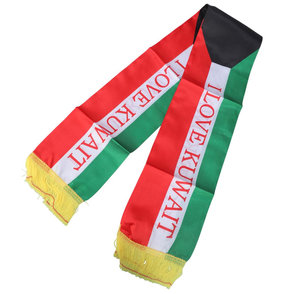 Buntes Fußballschal Weich und Langlebigkeit Schals Vielseitiger Sportschal für Spieltage und Freizeit-Outfits