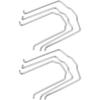 3Pcs Radiator Hose Retaining Spring Clip, Horse Shoe Clip Clamp for BMW E39 E38 E60 E90 745Li X5 E46 (3)