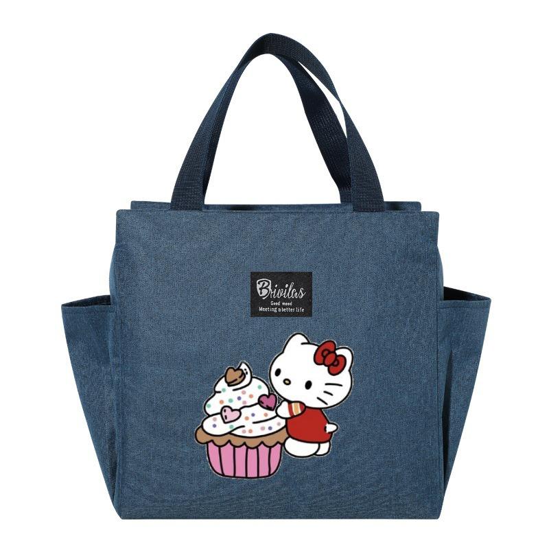 

Hello Kitty Insulated Bento Bag - Portable Lunch Box for Picnics & Outings 25*25*14CM