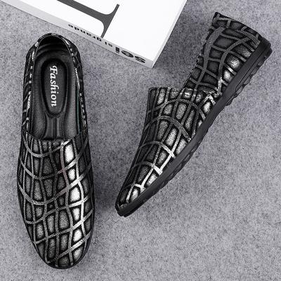 Punk Style Male Loafers New Handmade Moccasins Genuine Leather Men Casual Flats Luxury Comfy Mens Driving Footwear Slip On Flat