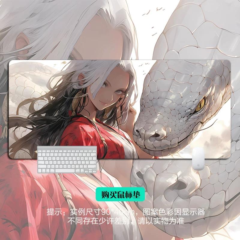 Shounen Anime ONE PIECE Leather Mouse Pad Oversized Anime E-sports Game Table Mat Notebook Keyboard Non-slip Waterproof Mouse Pad Office Desktop Pad