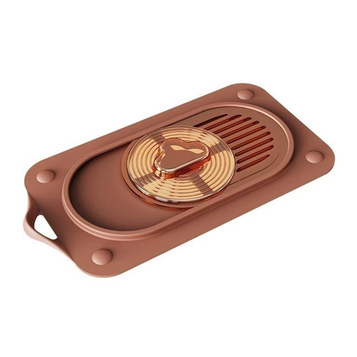 

Floor Drain Deodorizer Silicone Pad Toilet Anti-odor Backflow Prevention Sealing Mouth Cover Bathroom Sewer Odor Prevention Tool one size коричневый