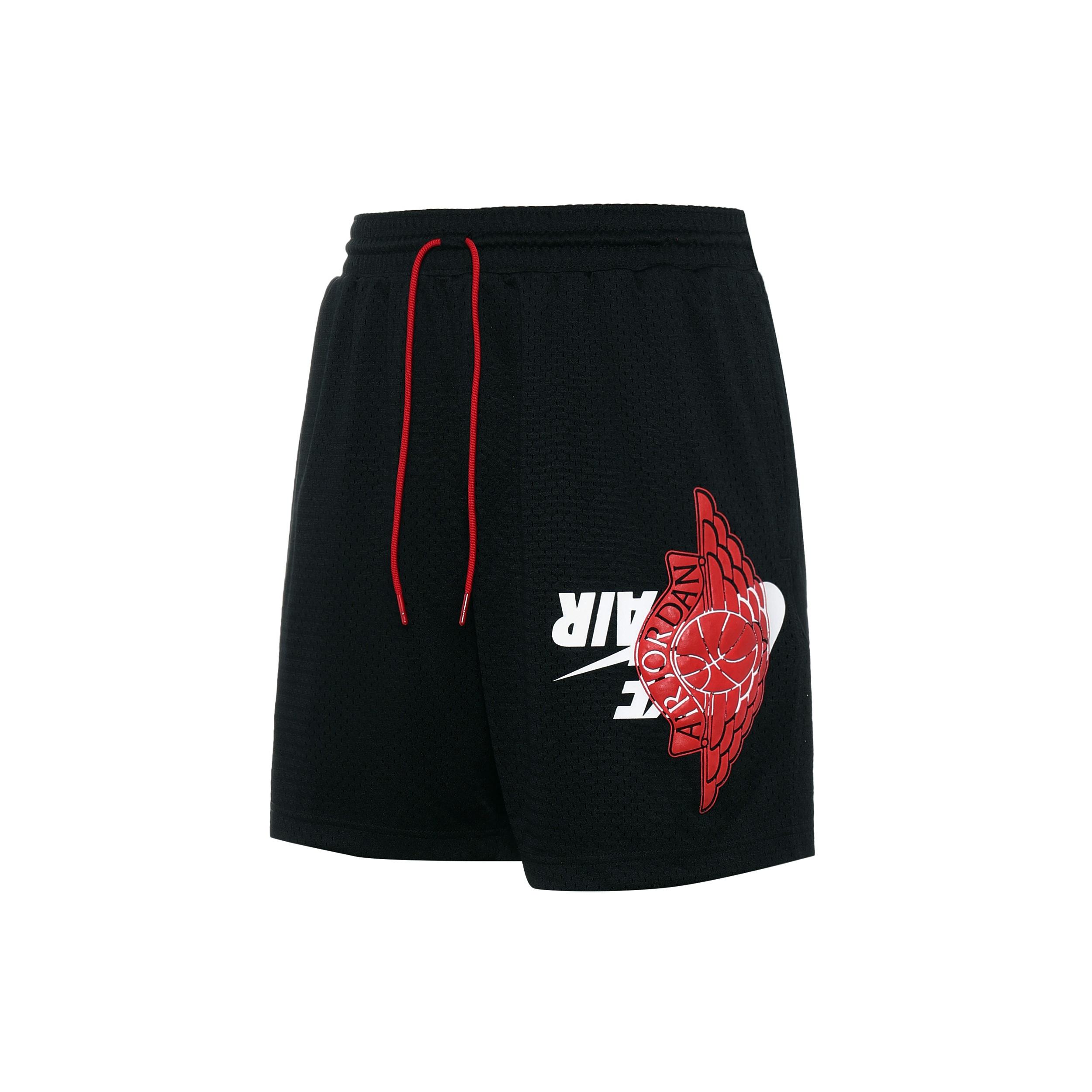 Air Jordan Wings Breathable Basketball Sports Shorts Men s Black BQ8482-010 XXXL