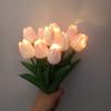 Housewear & Furnishings Led Atmosphere lamp Table Lamp Night Light Artificial Tulips Tulips Flowers