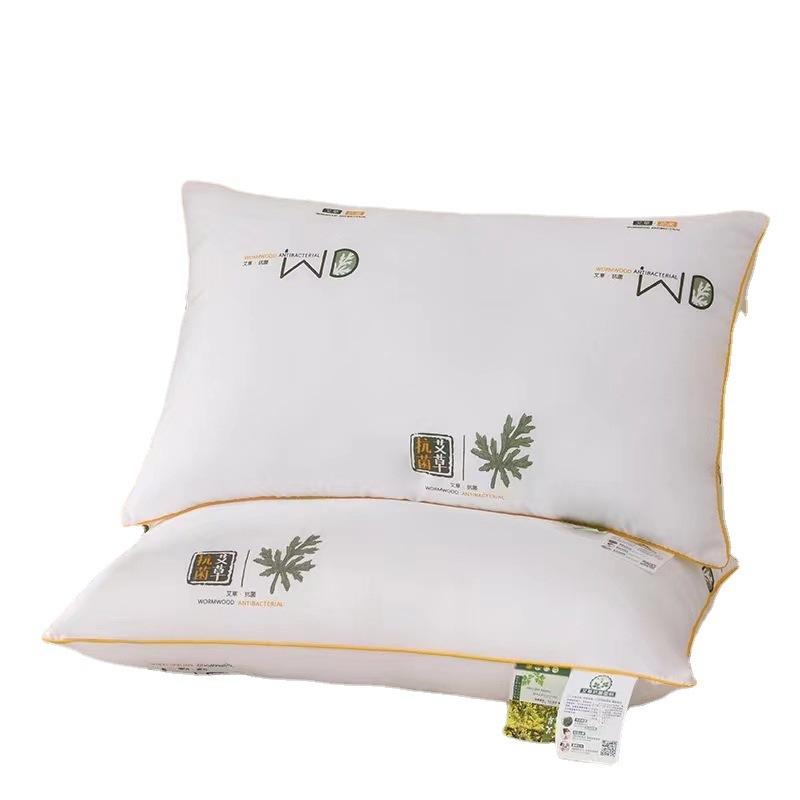 Velvet Cotton Pillow, Adult Household Neck Pillow Core, Washable, Soft and Helpful for Sleep