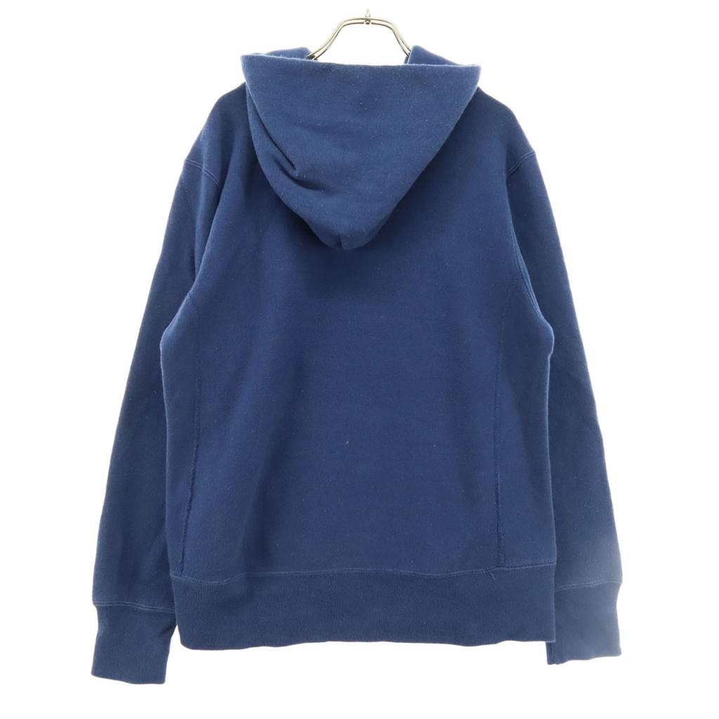 Champion Mono Blaues Replika Reverse Weave Langarm Sweatshirt M Marineblau Herren Gebraucht