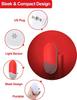 LED Night Light with Smart Control - Sleep Aid Red Light for Pregnant Women & Babies