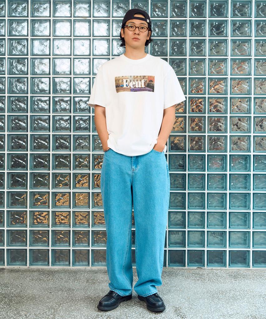 Iuteu Archive Label Denim Pants / Light Indigo