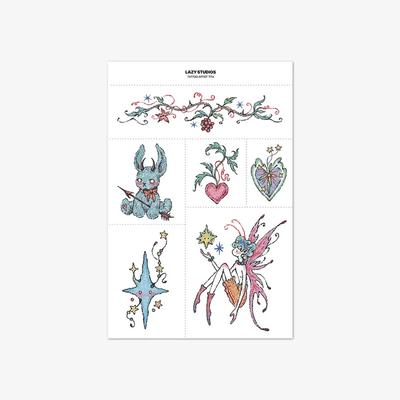 Tattoo Artist Tita 01 Temporary Tattoo Sticker