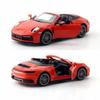 Porsche 911 Cabriolet Alloy Car Model With Sound Light For Kids And Collectors