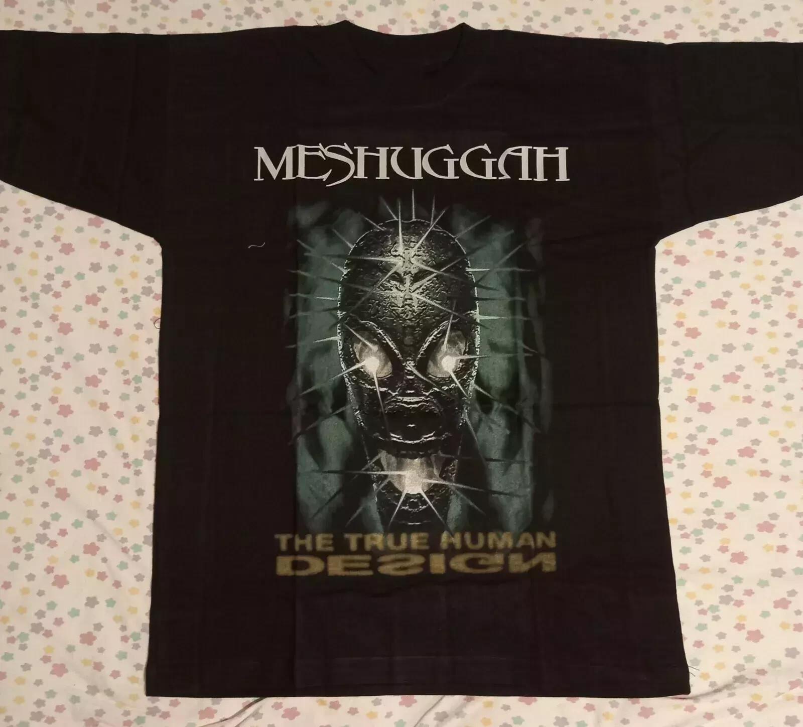 ot Meshuggah Band Black Heavy Cotton Size S-5XL T-Shirt Unisex XL