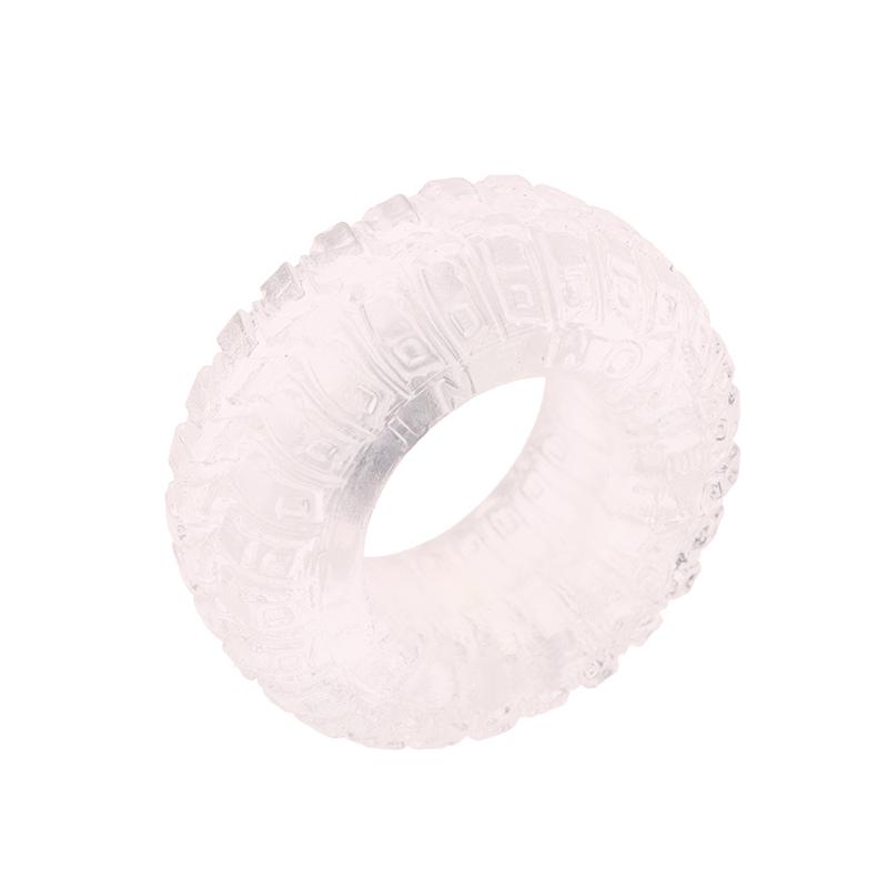 2 Pcs/Set Soft Penis Cock Rings Male Delay Ejaculation Testis Scrotum Restraint Adult Games Sex Toys For Men Reusable