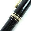 Very Good MONTBLANC Ballpoint Pen Meisterstückle Grand Twist Type Black Gold Used