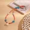 Vacation Beads 1PC Daily Wear Beaded Shell Ocean Style Bohemian Starfish Women Souvenir Personality Necklace Clavicle Chain  Handmade