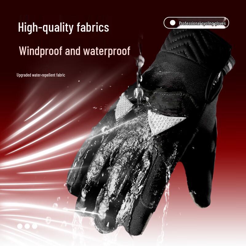 Men's Full Finger Touchscreen Cycling Gloves