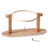 Wood Craft Frame Holder For Handmade Sewing Projects With Smooth Surfaces