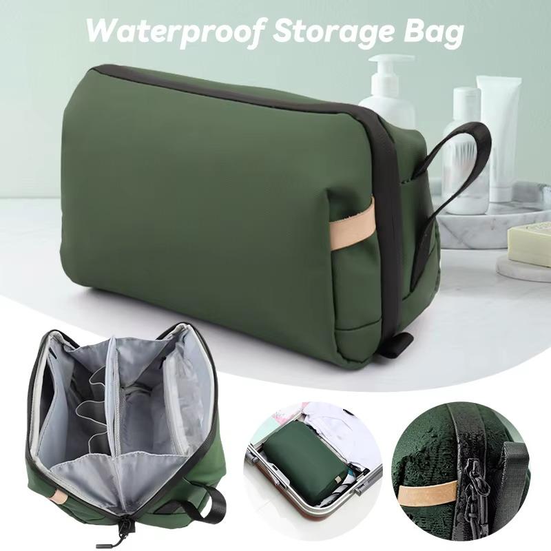 New Dry Wet Separation Bag Large Capacity Storage Bag Waterproof Women Makeup Bag Suitable For Travel Pouch Organizer