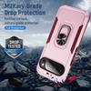 For Google Pixel 10 Pro XL Case Military Grade Ring Kickstand PC + TPU Phone Cover