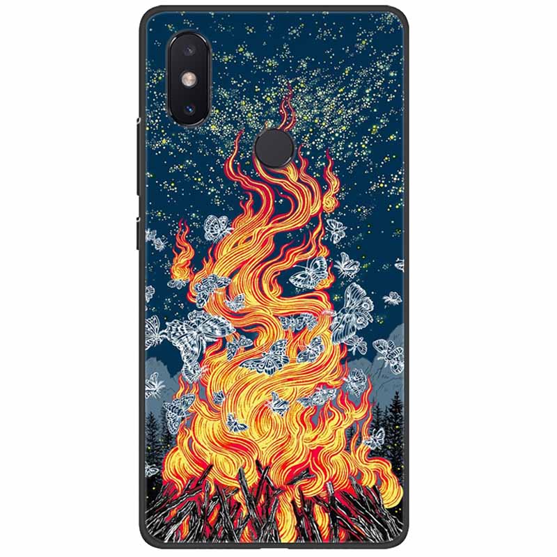Case For Xiaomi Mi Max 3 Cover Mix3 Mix2s Sofft Silicone TPU Cat Lion Back Cases For Xiaomi Mi Mix 2s Cases 2 Max3 Max2 Fundas