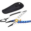 Fishing Pliers Saltwater Resistant Fishing Gear Fishing Pliers Line Cutter Hook Remover Fishing Tools Set for Fishing