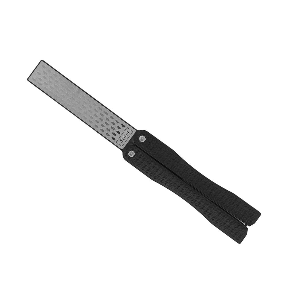 Knife Sharpener Foldable Fan Shaped Adamas Material Lightweight Portable Knife Sharpener for