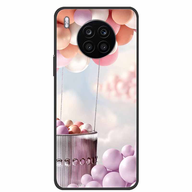 For Huawei Nova 8i Case Shockproof Soft silicone TPU Back Cover For Huawei Nova 8i Phone Cases Nova8i Nova 8 i 2021 Cute Cartoon