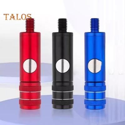 1 Set Connettore Testa Guadino da Pesca 8MM Sgancio Rapido Adattatore Manico Guadino Lega Convertitore Raccordo Accessori Pesca