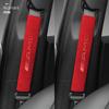 JETUS1 Alcantara Car Seat Belt Shoulder Protector for Mercedes Benz AMG a B C E Class GLS GLA GLK GLC CLS CLA W204 W205 W212 W463 W176