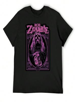 Vintage Rob Zombie Band Art T-Shirt Plus Sizes Summer Tops Man T-Shirt Fashion Shirts Unisexs Fashion