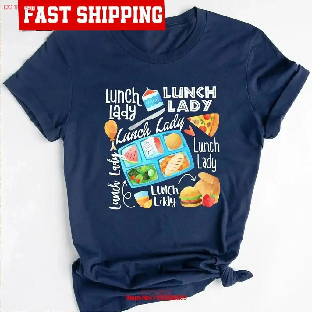 Lunch Lady T Shirt Squad Cafeteria Worker Back To School Gi Vintage Designer Clothes Stylish Top For Everyday Wear