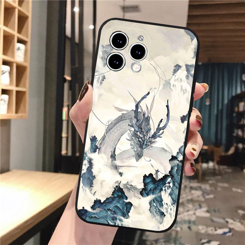 Dragon Art Phone Case For iphone 17 Pro Max 17 Pro Air 16 15 14 13 Pro Max 15 16 Pro 15Plus