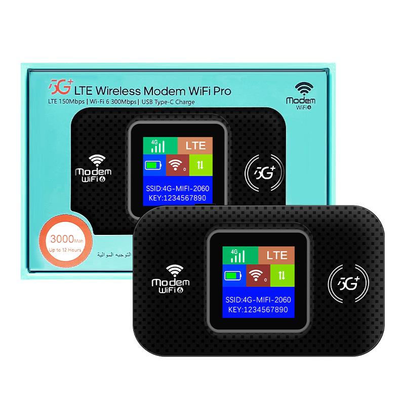 Middle East 4G LTE MiFi Portable WiFi 6 Router