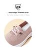 Jinshiyuan Women's Soft Casual Breathable Fly-Knit Shoes