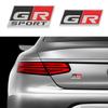 3D Metal Car Sticker GR Sport Logo Emblem Badge Decals for Toyota HV YARiS RZ RC RS C-HR Corolla Prius Harrier Camry Tacoma rav4