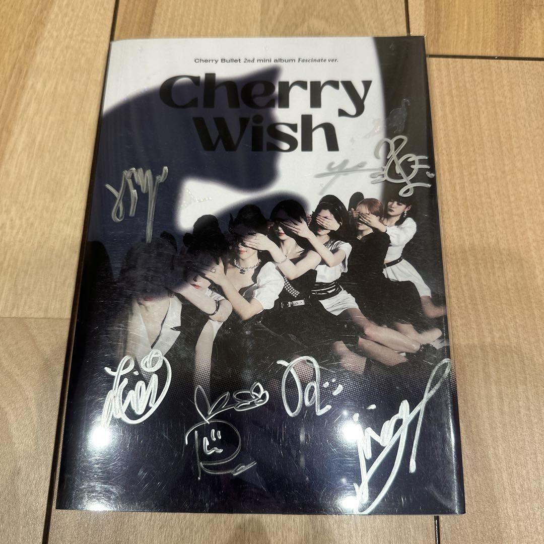 

[USED] cherrybullet cherrywish signed album