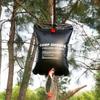 20L Faltbarer Solardusche Wasserbeutel PVC Faltbare Wasserspeicherbeutel Outdoor Wandern Reise Badebeutel Schrubbbecken Zubehör
