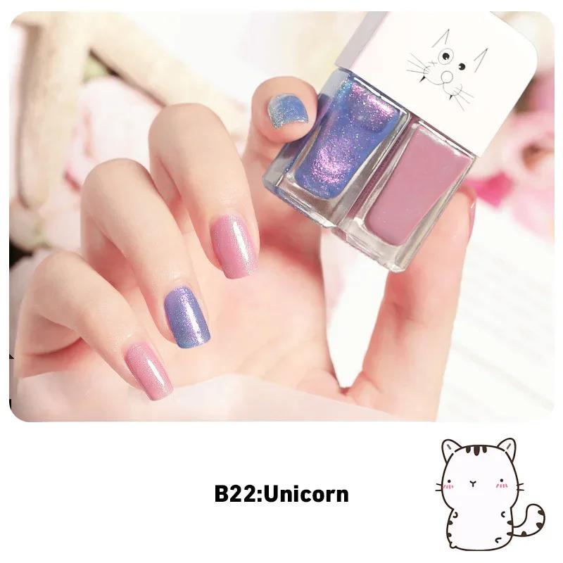 

Двухцветный лак для ногтей без запекания, быстросохнущий, долговечный, телесного цвета, лак для ногтей на водной основе, студенческий премиум-класс, белый прозрачный цвет, хит 2024 года.