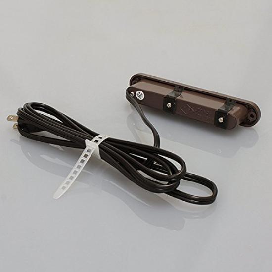 Noah Furniture Outlet (for fixtures) 3-outlet, Brown, VFF cord 1.8m, One-touch type, up to 1500W, with circuit breaker, NC1567 (with circuit breaker,
