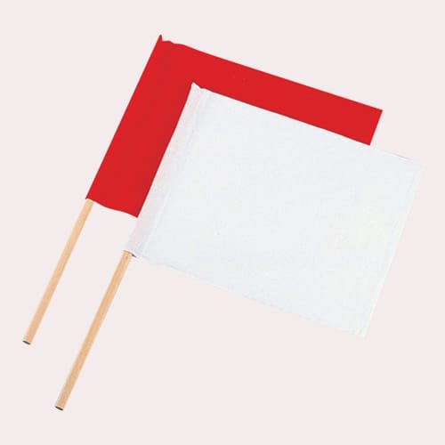 

Shinwa Sokutei Construction Flags, Small, Set of 2, 76955