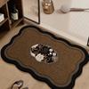 Bathroom absorbent diatom mud toilet doormat toilet toilet floor mat toilet carpet
