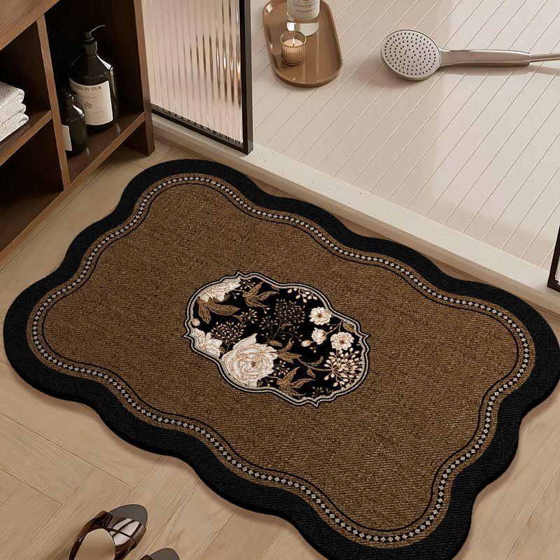 Bathroom absorbent diatom mud toilet doormat toilet toilet floor mat toilet carpet