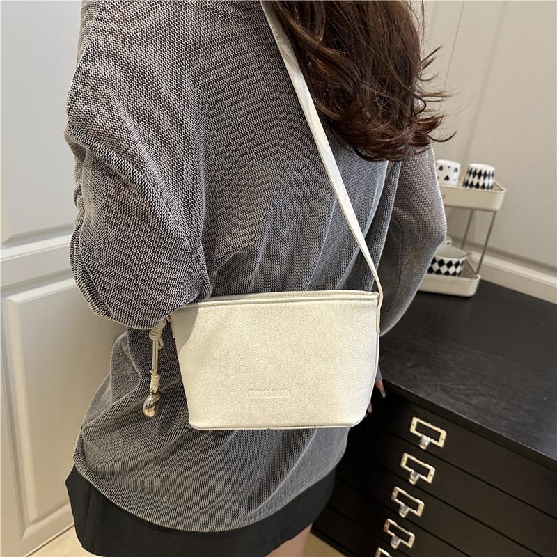 Nischen-Litschi-Muster Eimerbeutel Damen Neu Senmeng Einzel Schulter Schrägband Damen Tasche Trendige Mode Handy Tasche