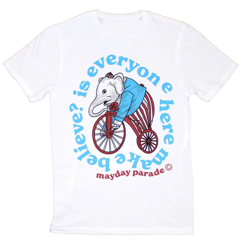 

HOT NEW Mayday Parade rock band white Tshirt short sleeve All sizes XA157 Unisex T-Shirt S