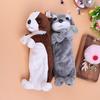 Cartoon Plush Pencil Case Plush Dog Pencil Bags For Kids Stationery Pencil Box